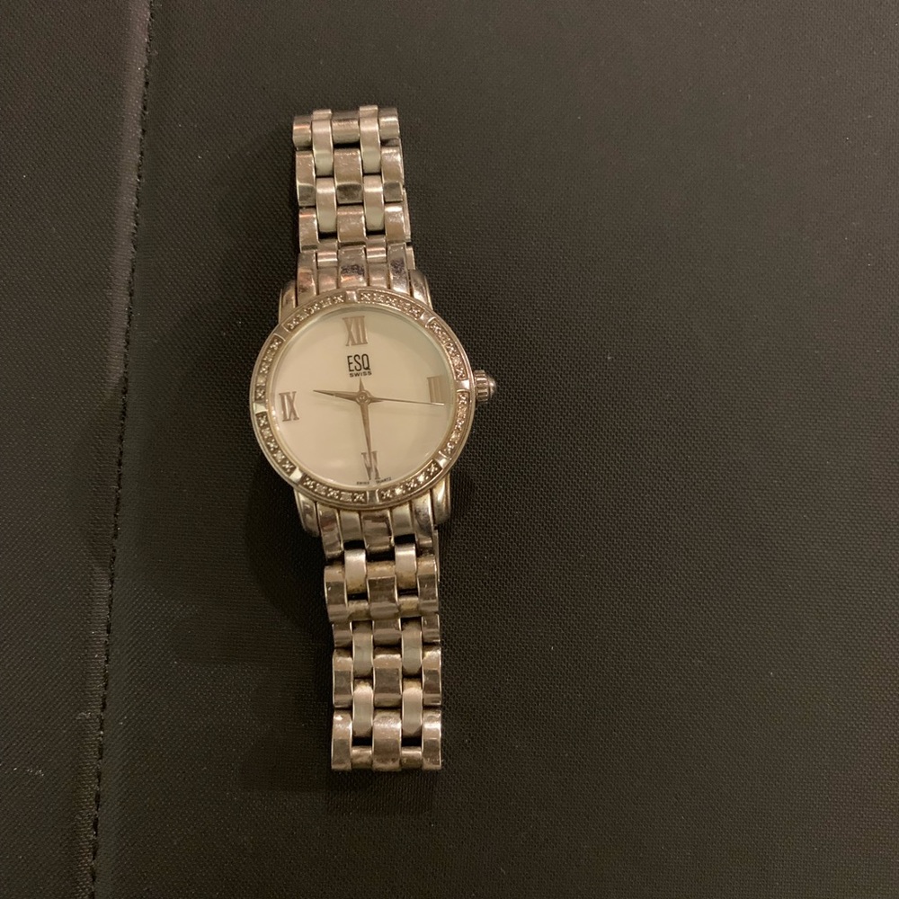 Esq women’s watch stainless with diamonds